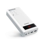 پاوربانک روموس مدل PHP30-892 ظرفیت ۳۰ هزار میلی‌آمپر ساعت توان ۳۰ وات