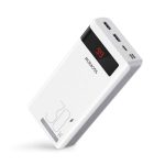 پاوربانک روموس مدل PHP30-892 ظرفیت ۳۰ هزار میلی‌آمپر ساعت توان ۳۰ وات
